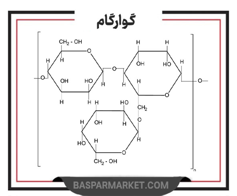 فرمول شیمیایی گوارگام
