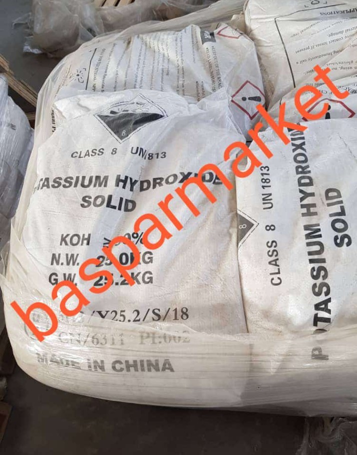هیدروکسید پتاس Potassium hydroxide